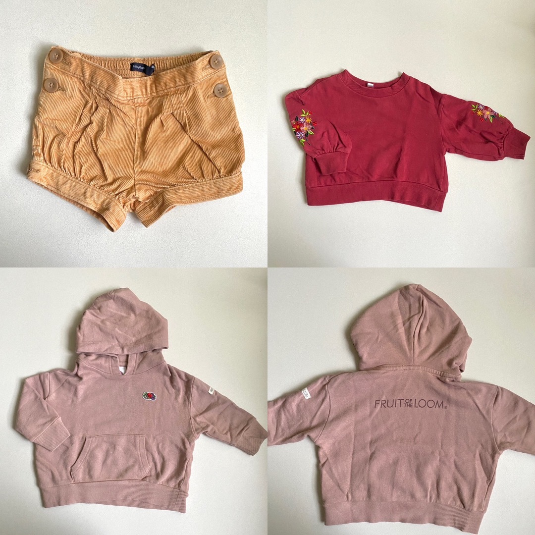 babyGAP(ベビーギャップ)の80 女の子　秋　冬　24点セット キッズ/ベビー/マタニティのベビー服(~85cm)(シャツ/カットソー)の商品写真