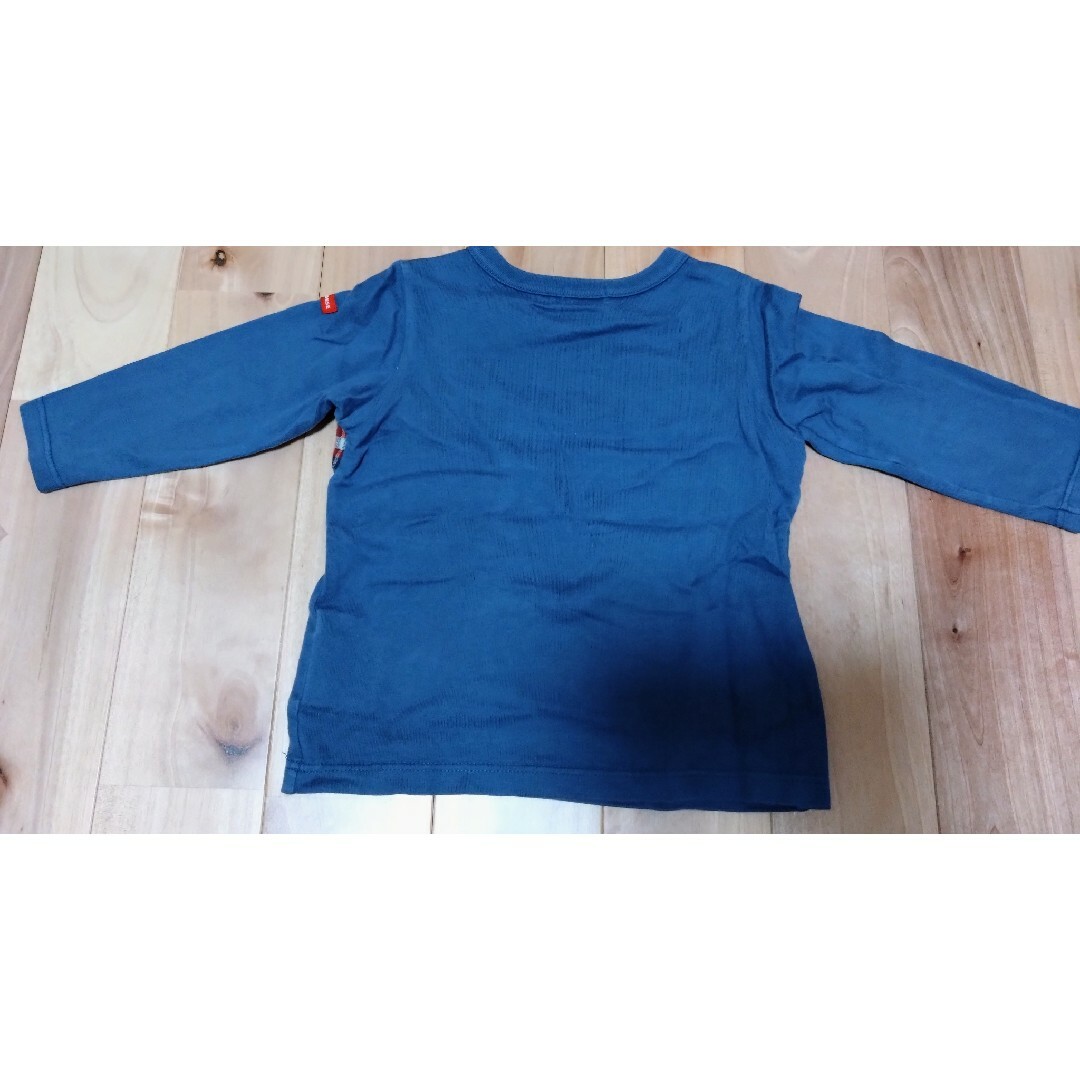 mikihouse - ミキハウス Tシャツ 80 飛行機 プッチー 長袖 秋 日本製の