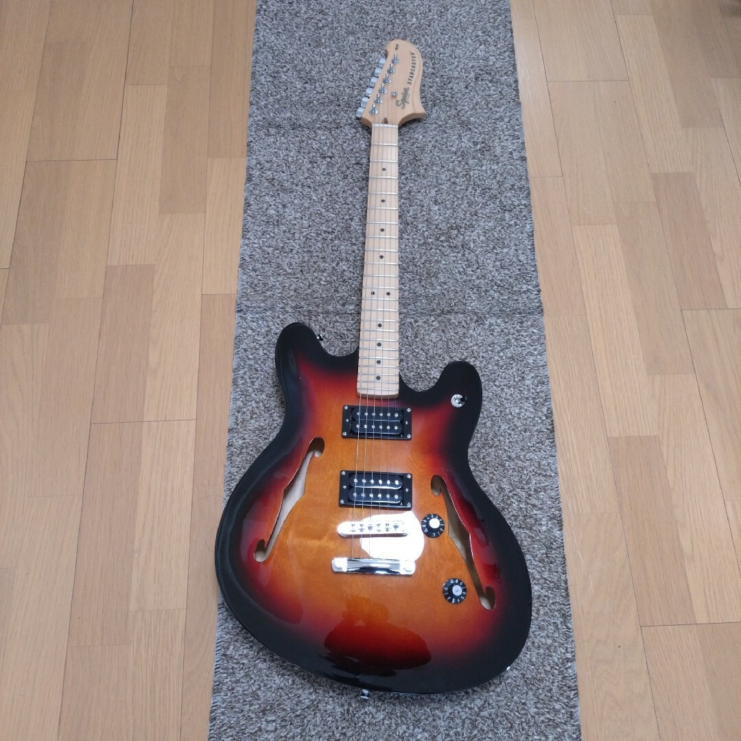 squier Affinity starcaster セミアコ 5