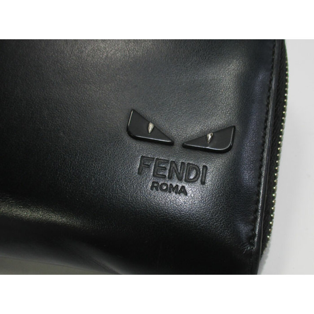 FENDI - FENDI ラウンドファスナー 長財布 モンスター バグズアイ