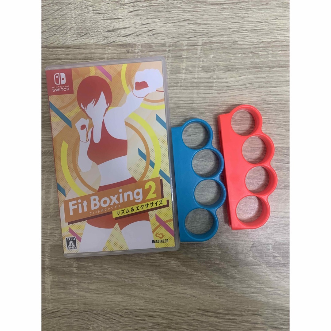 Fit Boxing2 Switchソフト　フィットボクシング2 グリップ付き