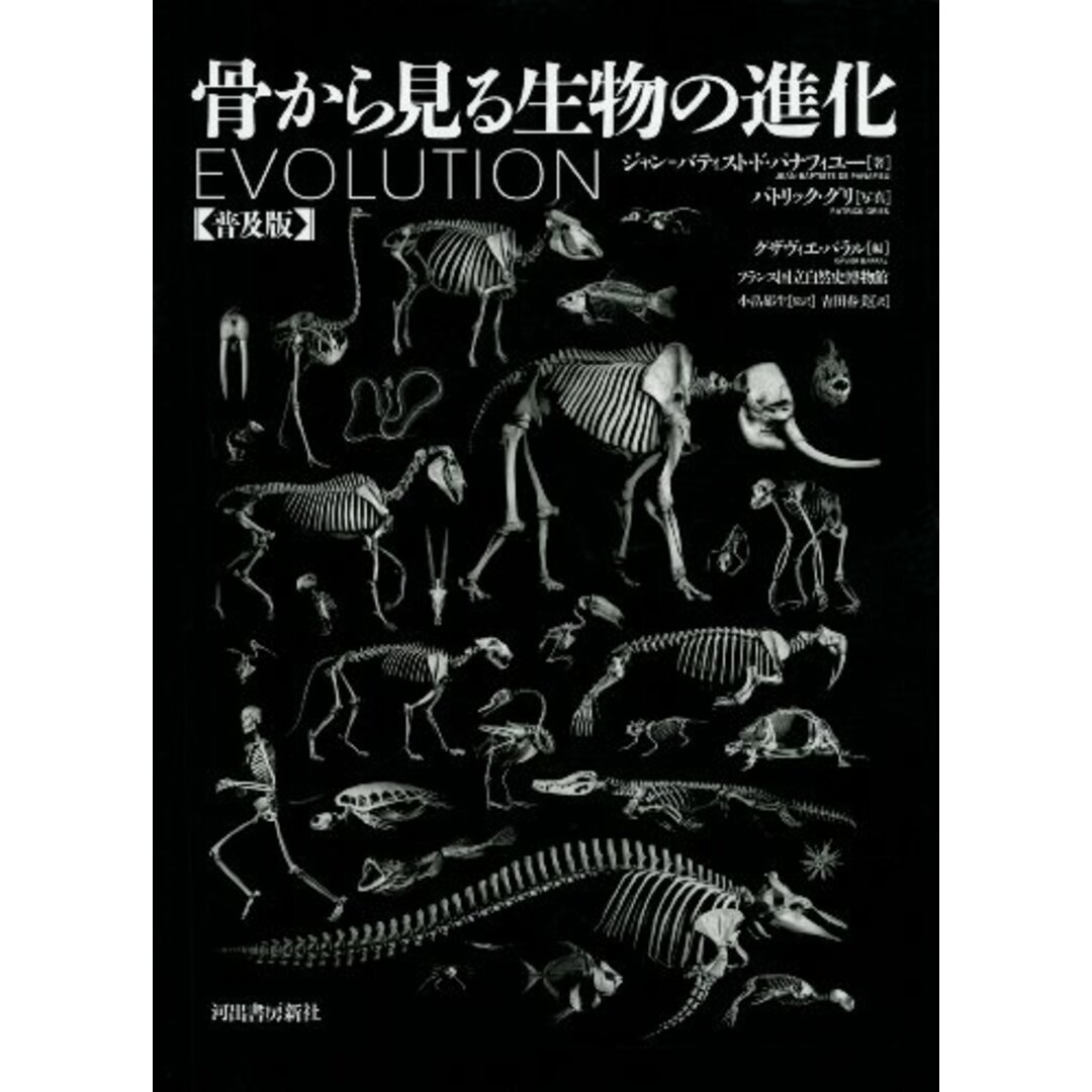 骨から見る生物の進化 普及版／ジャン=バティスト・ド・パナフィユー 著 ;パトリック・グリ 写真 ; グザヴィエ・バラル 編 ;小畠郁生 監訳 ; 吉田春美 訳／河出書房新社