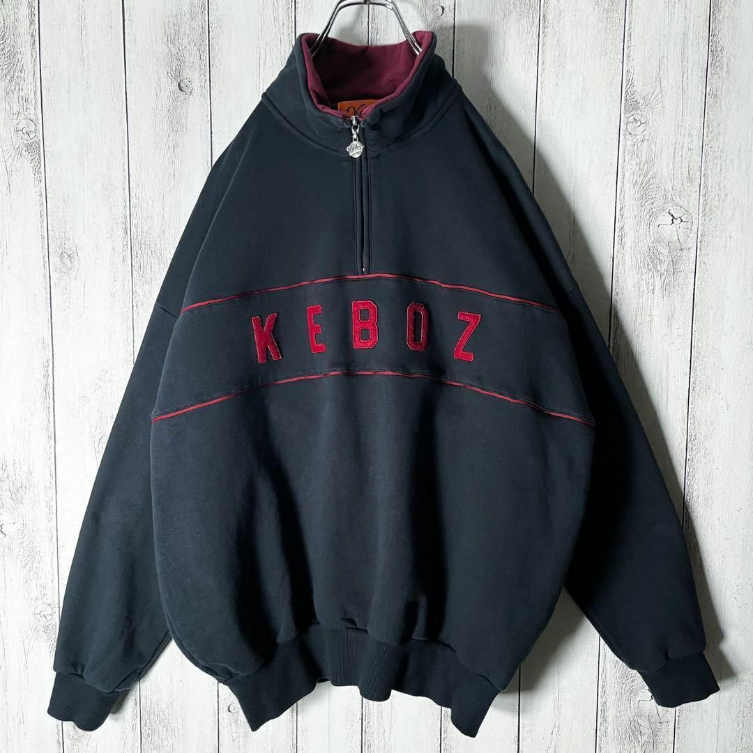 【即完売】Keboz ケボズ センター刺繍ロゴ 入手困難 未使用品 スウェット