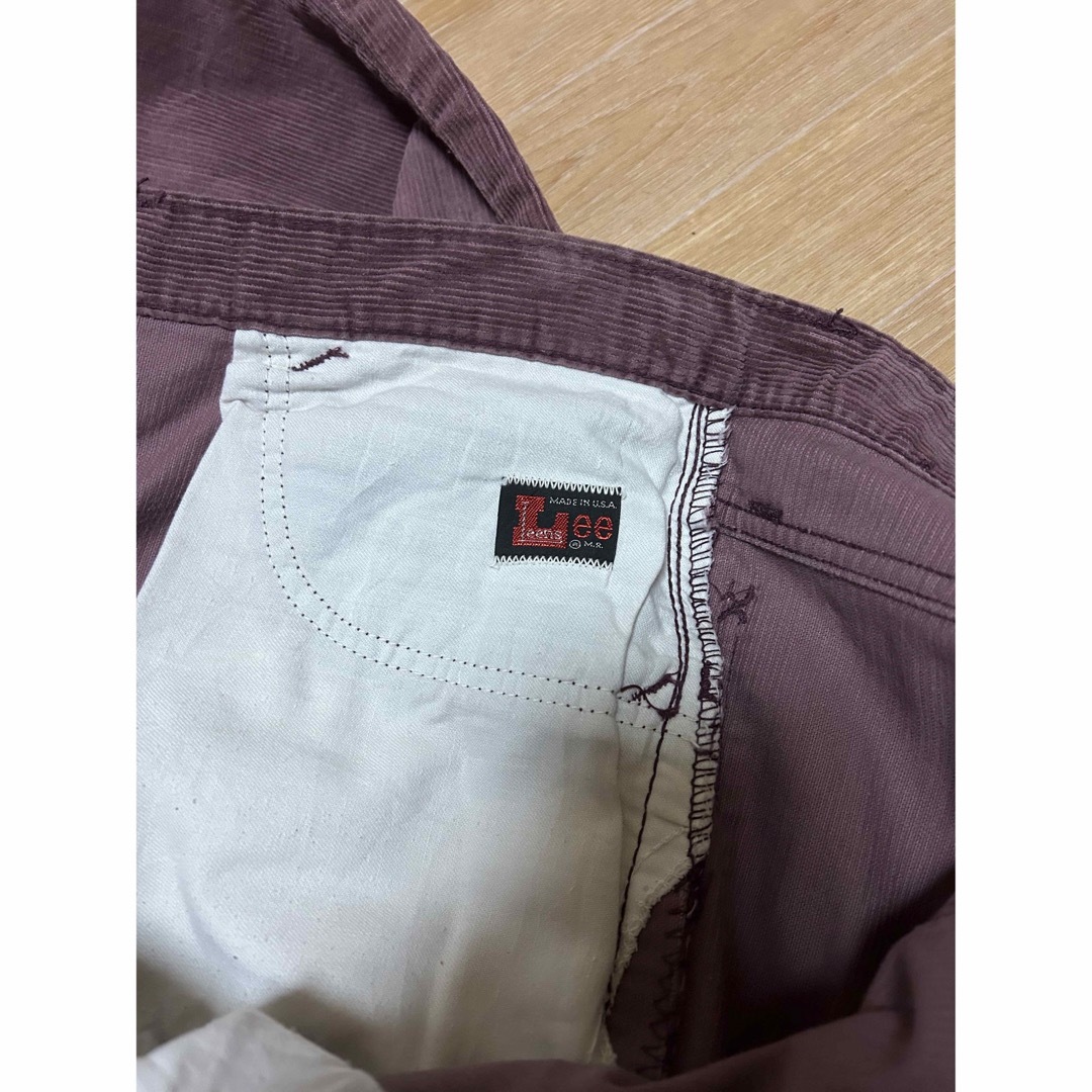 vintage 70sLEE フレアパンツ　コーデュロイ　レア　70年代