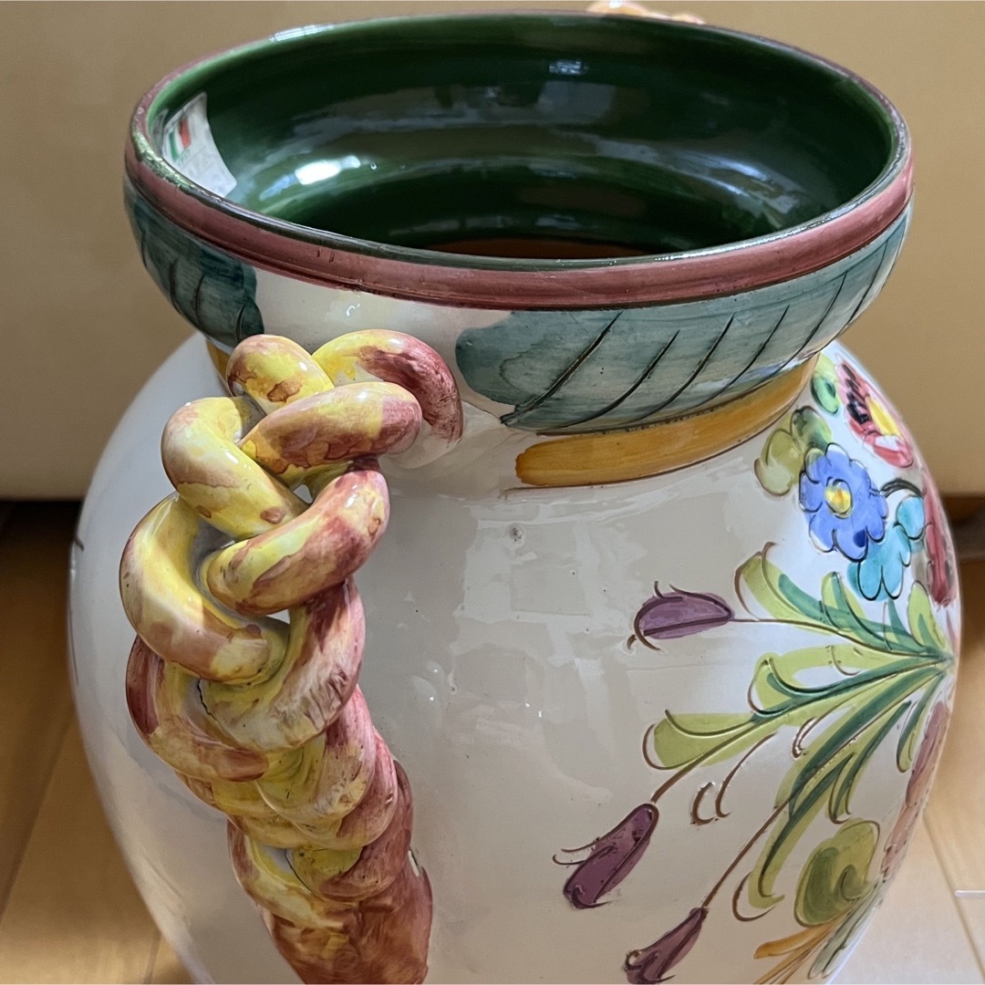 フラワーベース 花瓶 イタリア製 ブロギオニー 80-31
