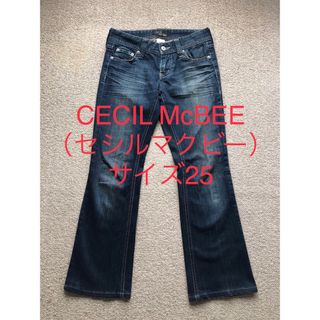 セシルマクビー(CECIL McBEE)のCECIL McBEE（セシルマクビー）ジーンズ　サイズ25(デニム/ジーンズ)