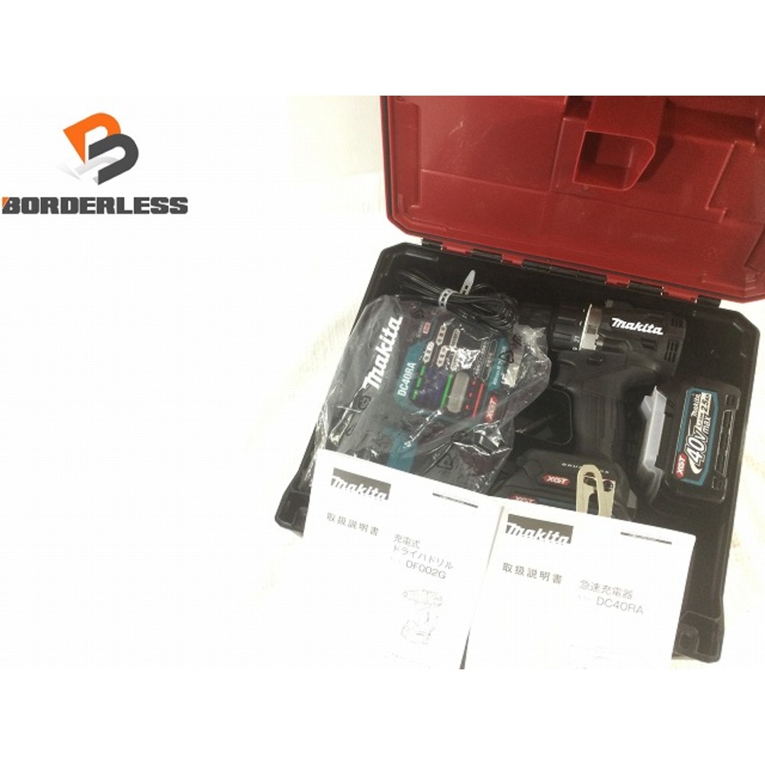 Makita - ☆美品☆makita マキタ 40Vmax 充電式ドライバドリル