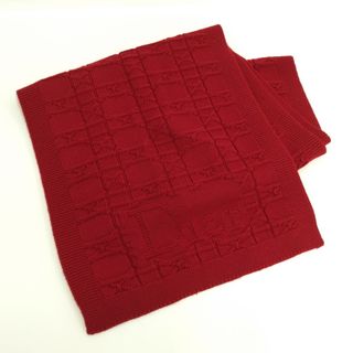 ディオール(Christian Dior) レッド マフラー/ショール(レディース)の