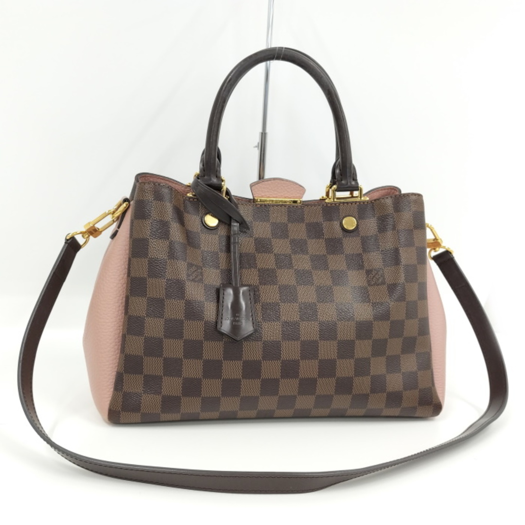 LOUIS VUITTON ブリタニー 2WAY ショルダーバッグ ダミエオープンポケット×2