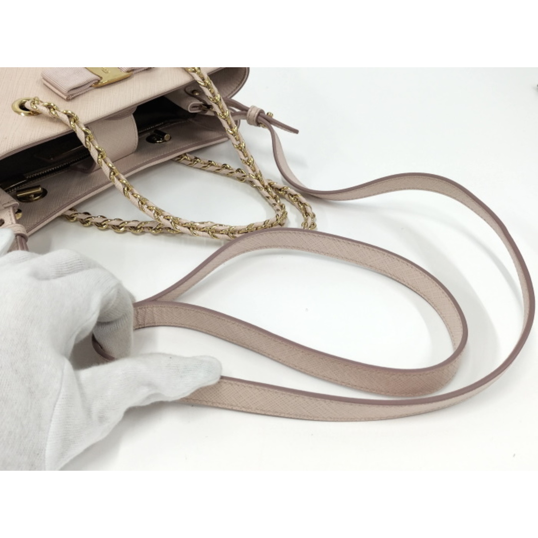 FERRAGAMO - Salvatore Ferragamo 2WAY ショルダーバッグ ヴァラ FERRAGAMO - Salvatore Ferragamo 2WAY ショルダーバッグ ヴァラ