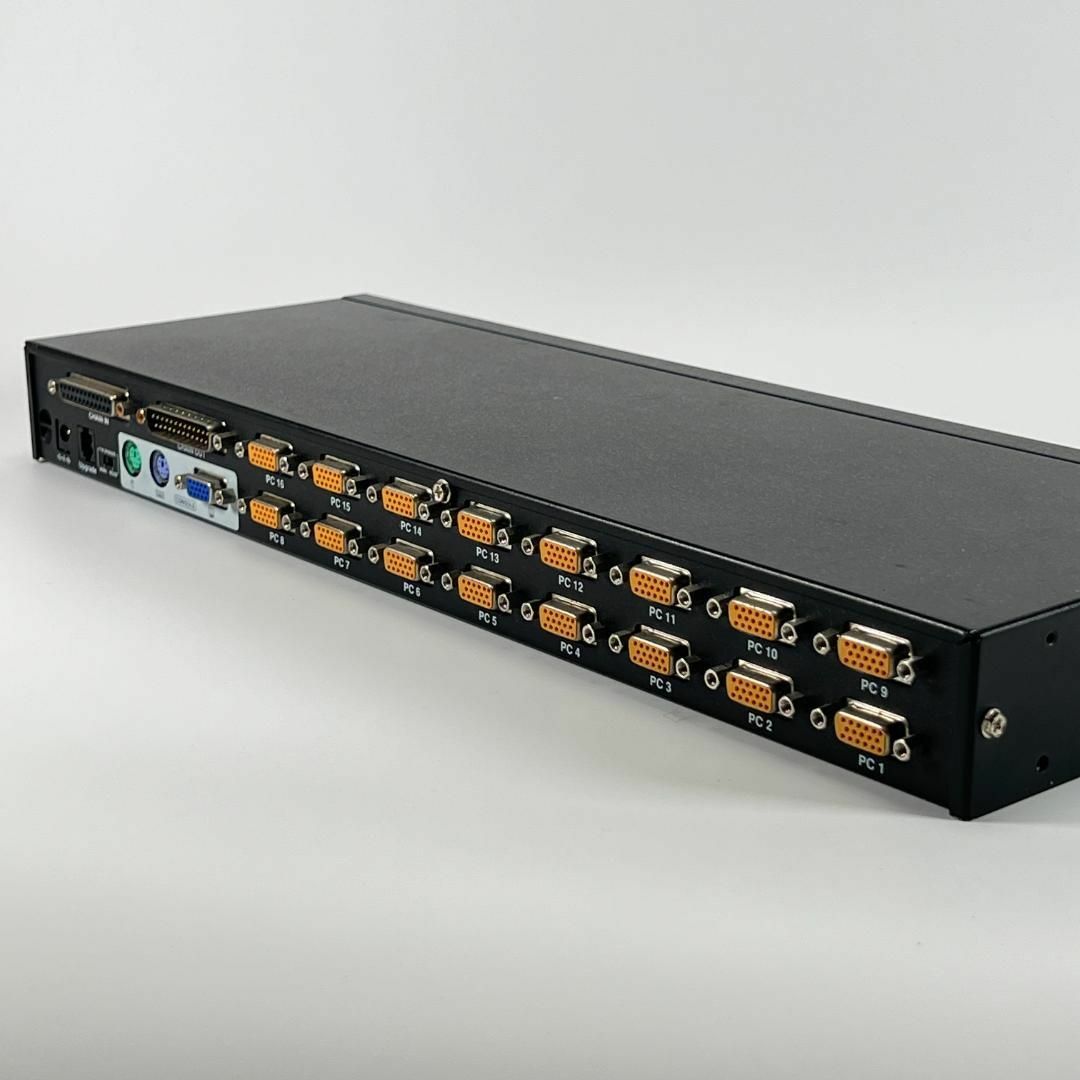コレガ COREGA CG-PC16KVMHGR 【CPU自動切替器 16台用】 コレガ COREGA CG-PC16KVMHGR 【CPU自動切替器 16台用】