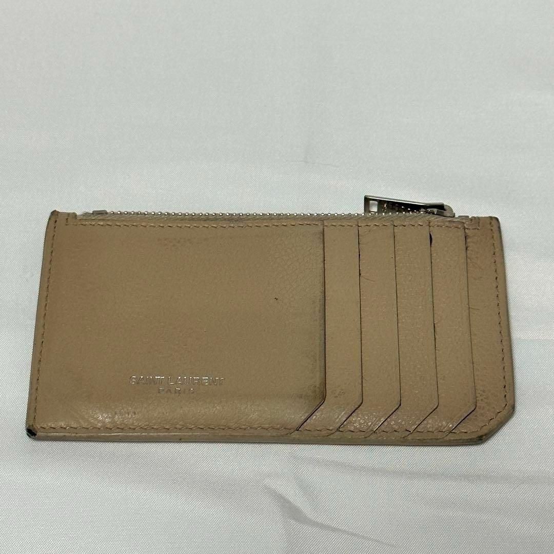 サンローラン SAINT LAURENT フラグメント ジップ カードケース-