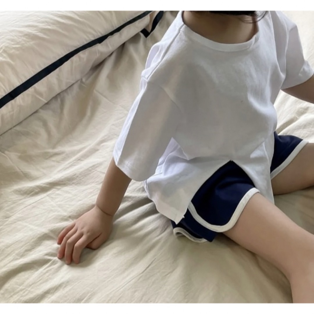 韓国子供服　ショートパンツ　100 キッズ/ベビー/マタニティのキッズ服女の子用(90cm~)(パンツ/スパッツ)の商品写真