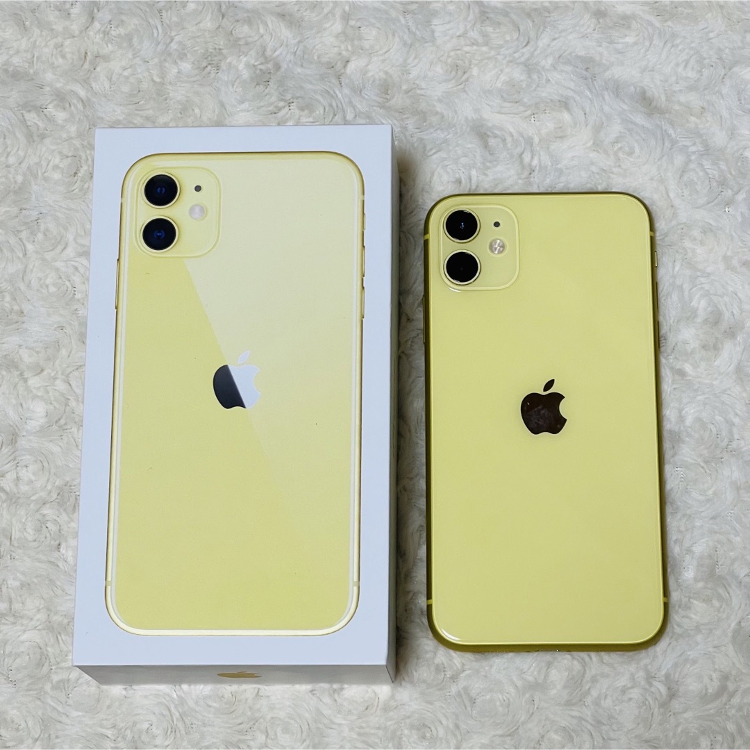 iPhone - iPhone 11 イエロー 256 GB auの通販 by mm｜アイフォーン