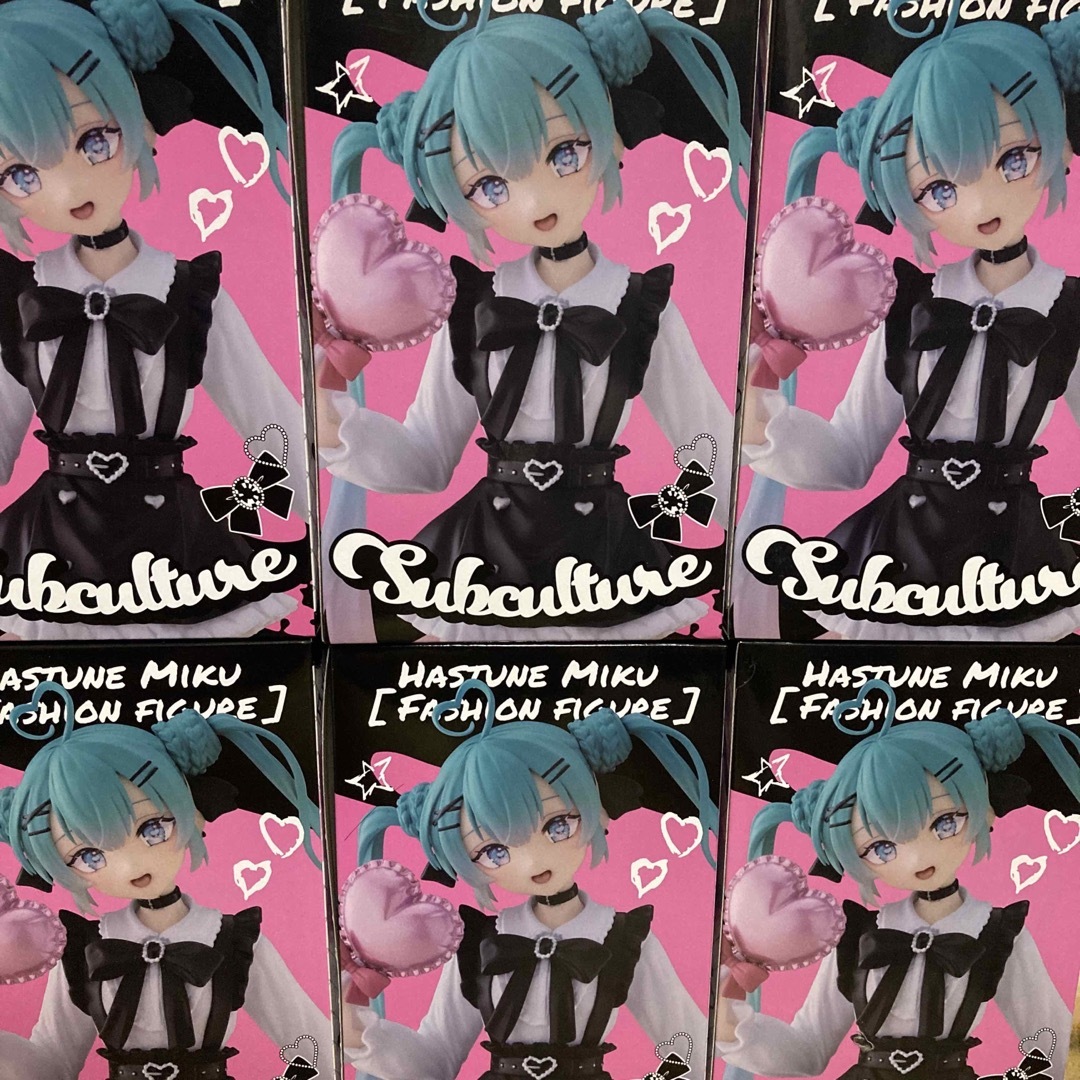 初音ミク　Fashion フィギュア Subculture 6体セット！