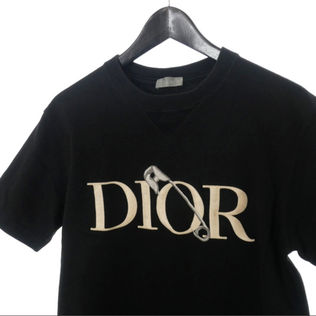ディオール Dior 20AW JUDY BLAME ロゴ刺繍 Tシャツ XS