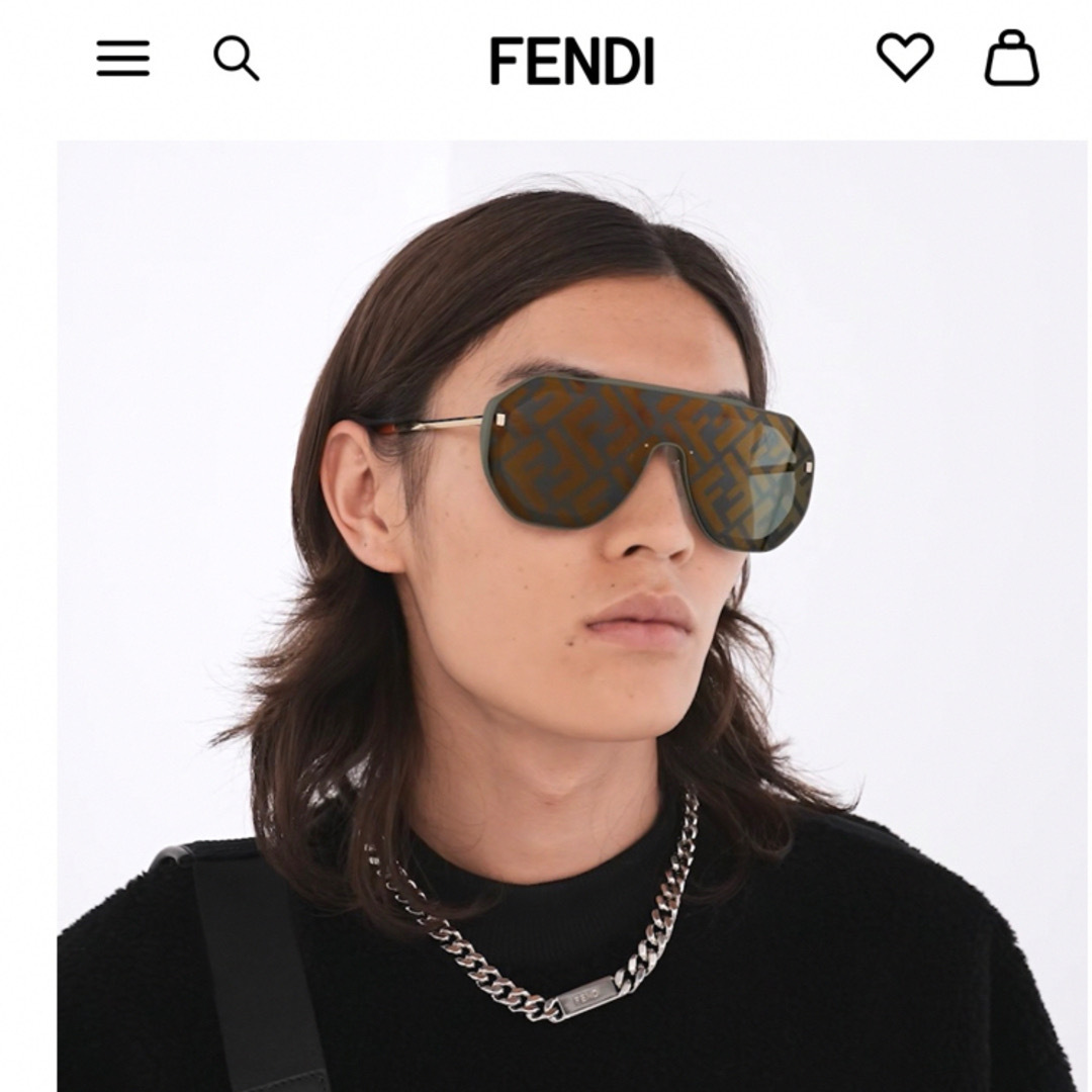 FENDI チェーンネックレス 美品