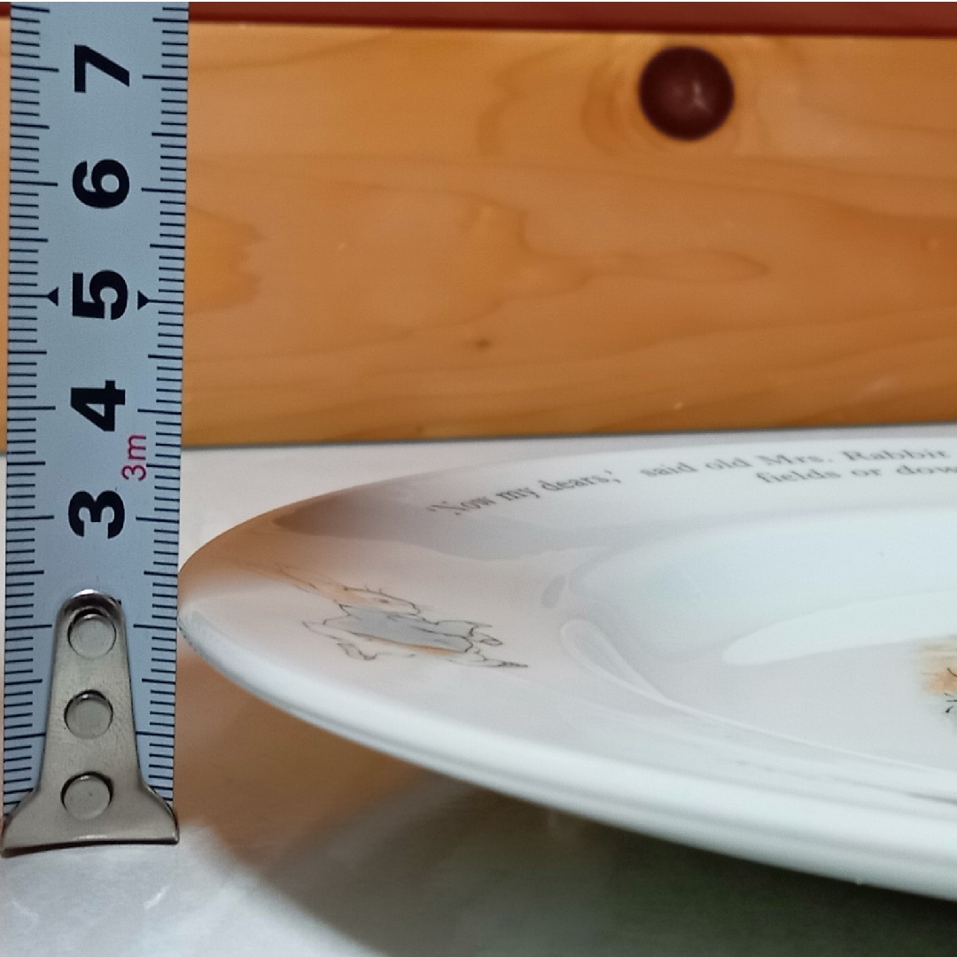 WEDGWOOD(ウェッジウッド)のピーターラビット　丸皿　絵皿 インテリア/住まい/日用品のキッチン/食器(食器)の商品写真