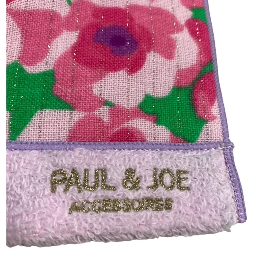 PAUL & JOE(ポールアンドジョー)の【送料無料】ポールアンドジョー PAUL&JOE ハンカチ 新品 ピンク レディースのファッション小物(ハンカチ)の商品写真