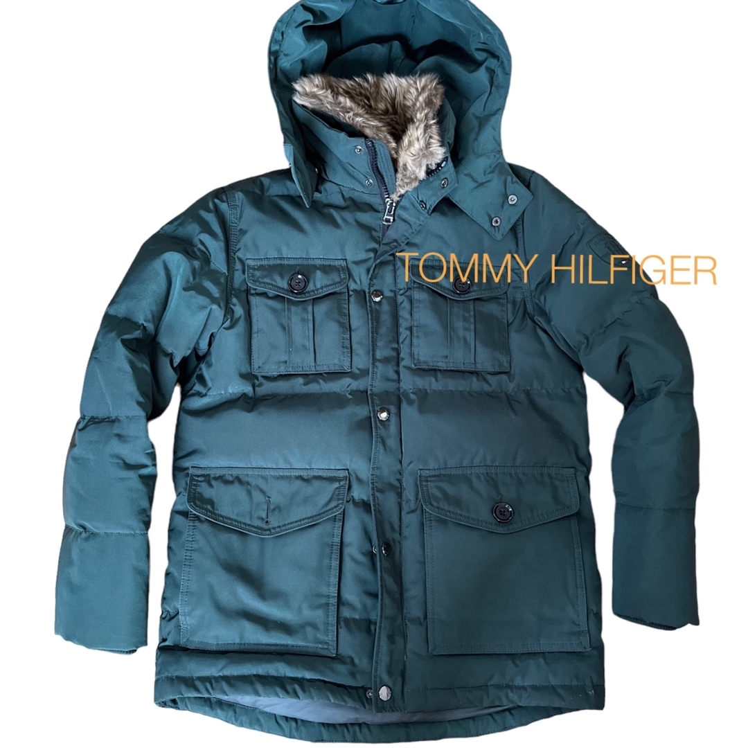 TOMMY HILFIGER - TOMMY HILFIGER トミーヒルフィガー ファー付 ダウン