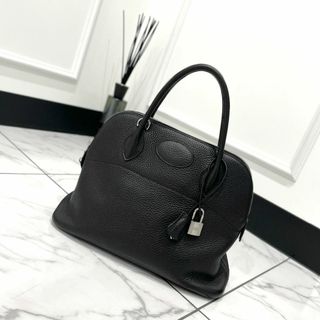 超美品 エルメス ボリード31 黒 ブラック ハンドバッグ ショルダーバッグ