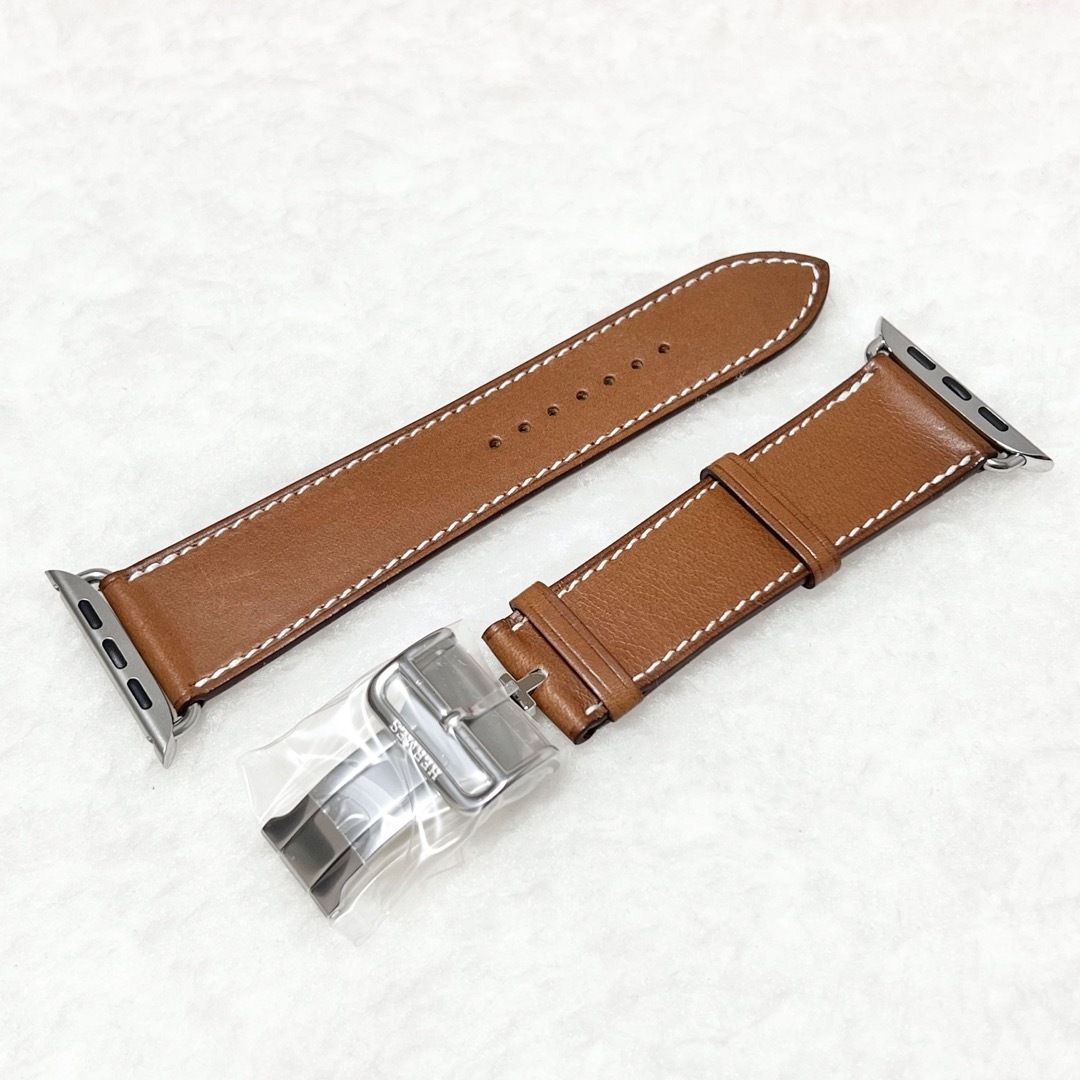 エルメス　アップルウォッチ　44mm  ネイビー　ディプロイアントバックル