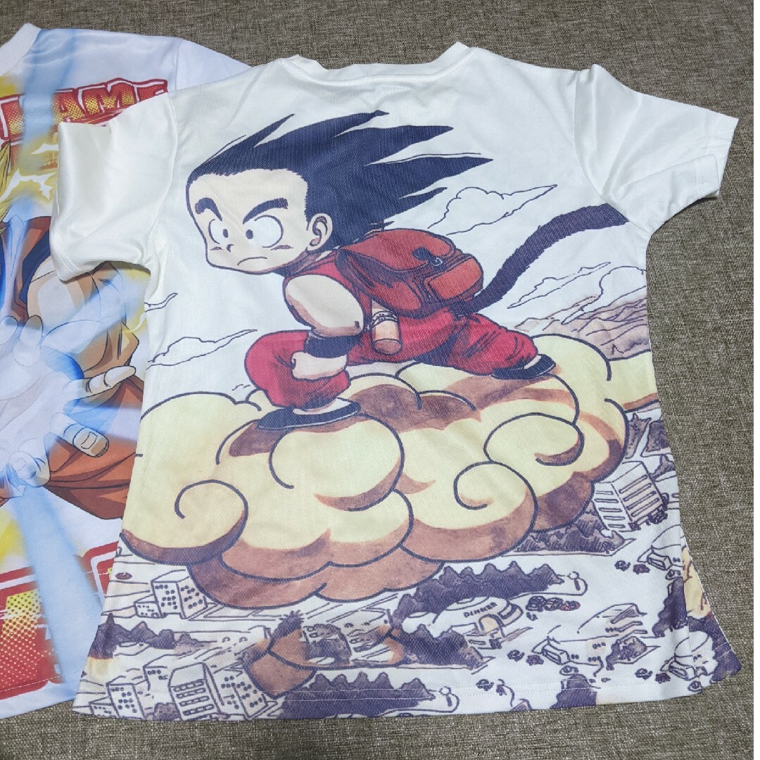 ドラゴンボール(ドラゴンボール)のドラゴンボールのTシャツ２枚セット キッズ/ベビー/マタニティのキッズ服男の子用(90cm~)(Tシャツ/カットソー)の商品写真