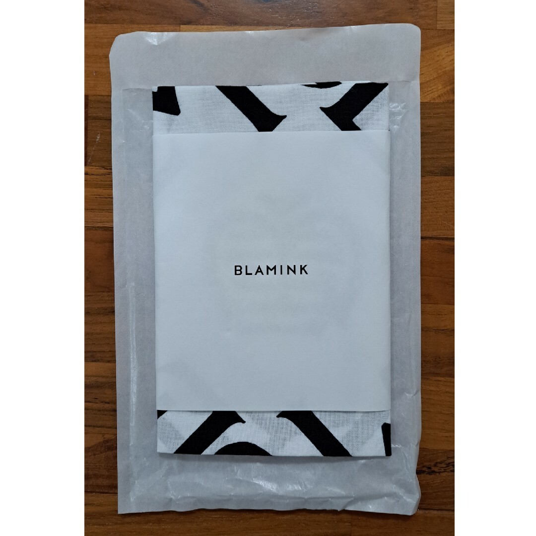ブラミンクblamink日本橋ポップアップノベルティ ロゴマーク手ぬぐい 新品 BLAMINK ノベルティ バッグ 巾着 非売品