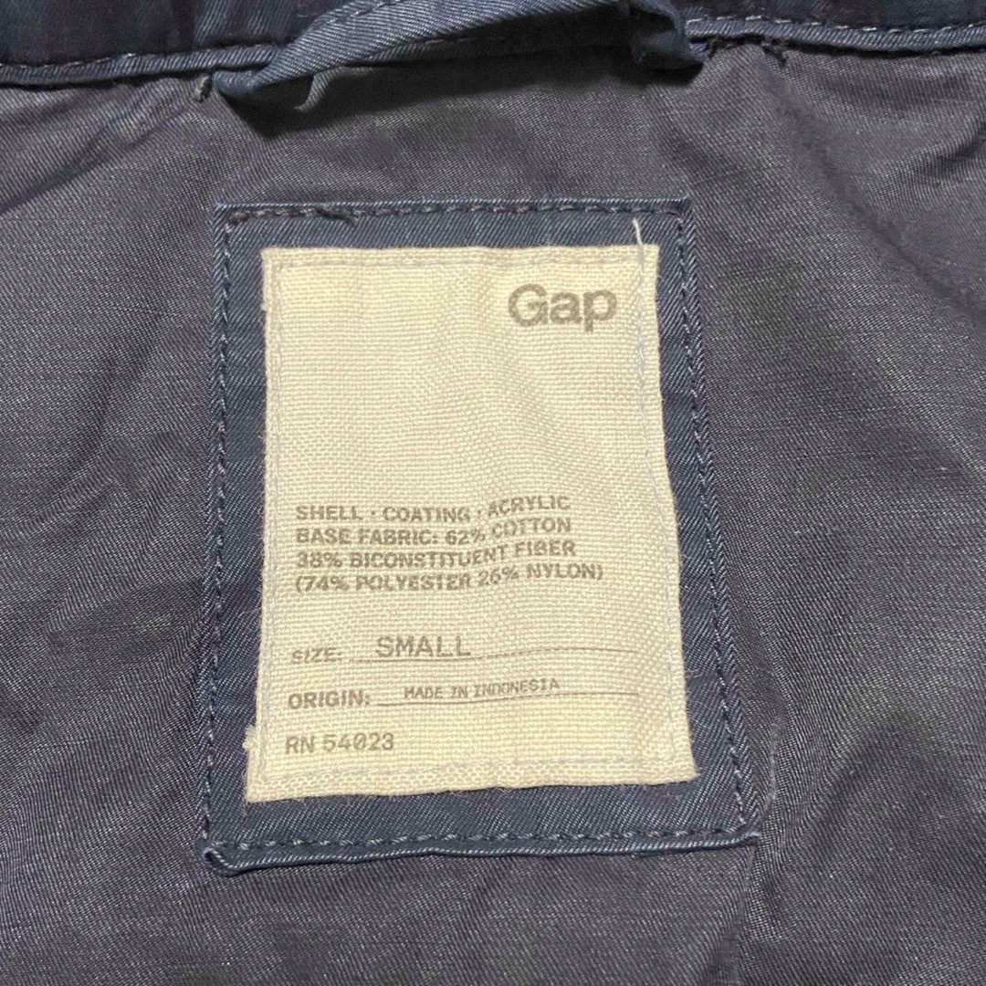 GAP(ギャップ)のGAP メンズ　ブルゾン　ジャンパー　ミリタリー　2way ネイビー　S〜M  メンズのジャケット/アウター(ミリタリージャケット)の商品写真