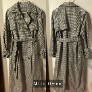 ミラオーウェン(Mila Owen)のミラオーウェン　ギンガムチェックトレンチコート(トレンチコート)