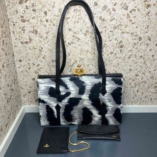 ヴィヴィアン(Vivienne Westwood) レオパード ハンドバッグ(レディース