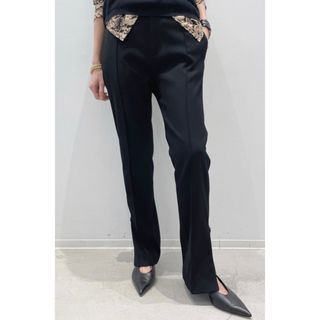 アパルトモンドゥーズィエムクラス(L'Appartement DEUXIEME CLASSE)のL'Appartement Col Pierrot side zip pants(カジュアルパンツ)