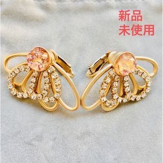 ADER.bijoux - イヤリング　ゴールド　アデルビジュー　ADER.bijoux 蝶　ラインストーン