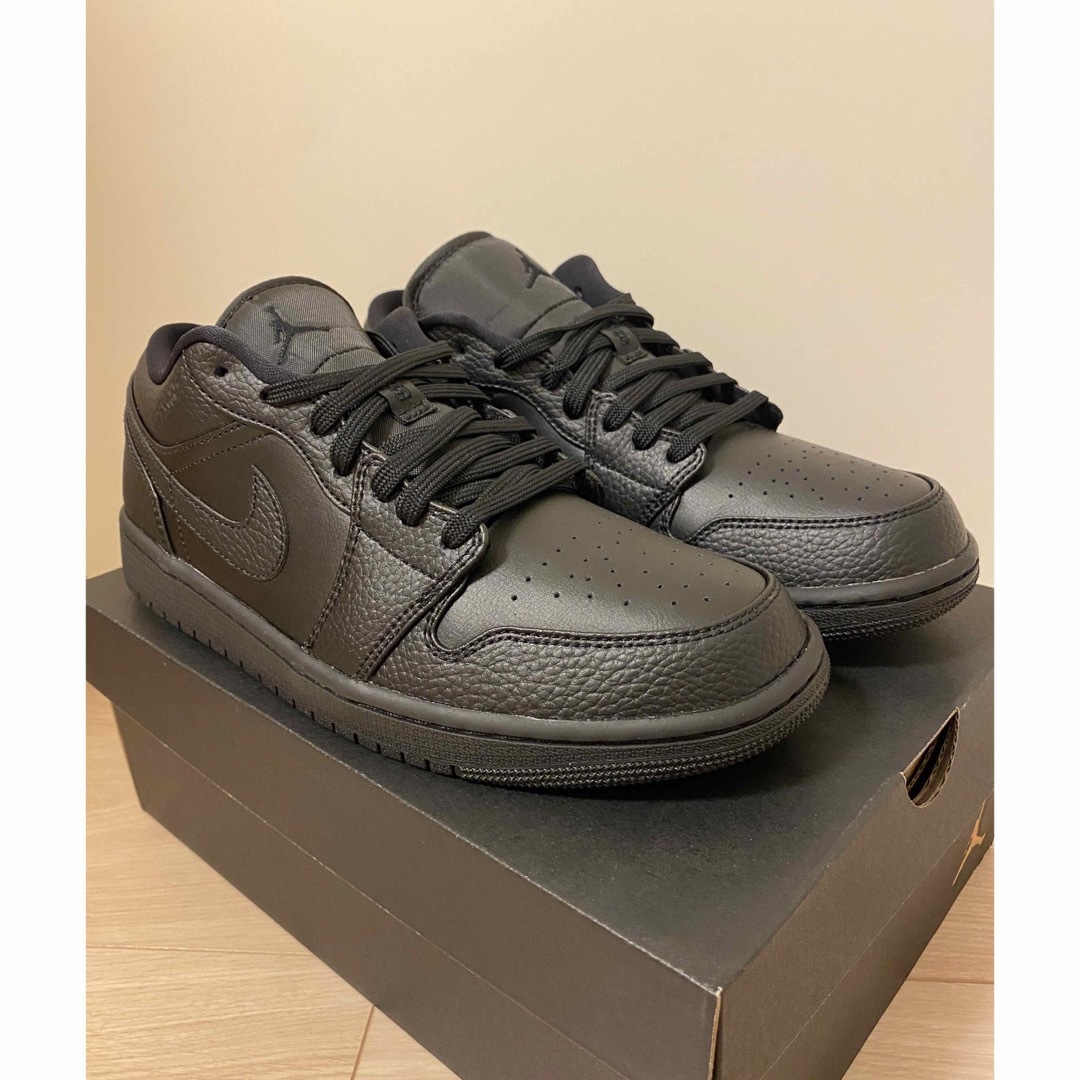 NIKE AIR JORDAN 1 LOW "Triple Black"