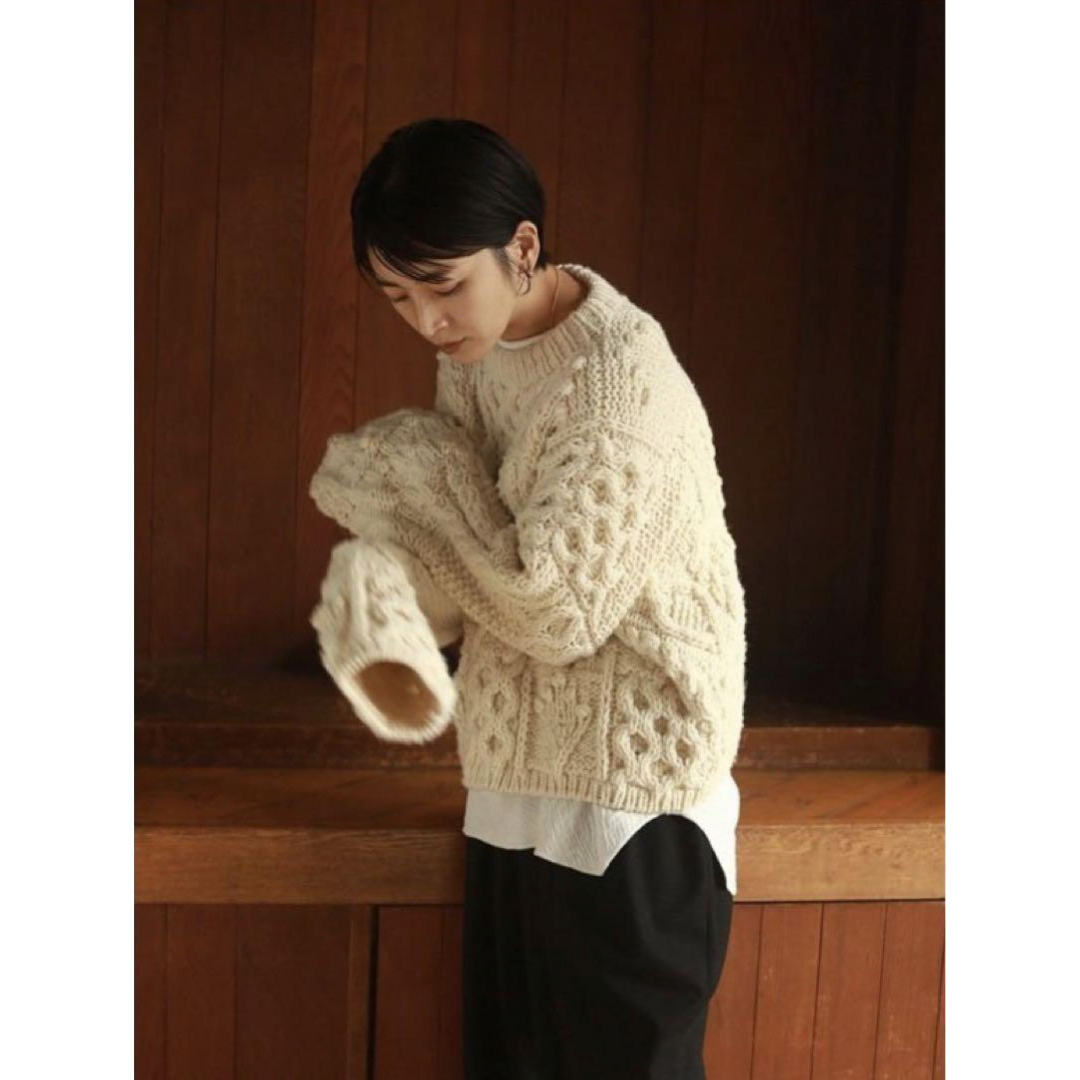 新品 TODAYFUL パターンハンドニット　Pattern Hand Knit