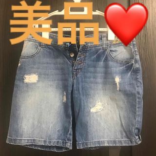 デシグアル(DESIGUAL)のデシグアル　ハーフパンツ　ショートパンツ　ダメージ加工(ハーフパンツ)