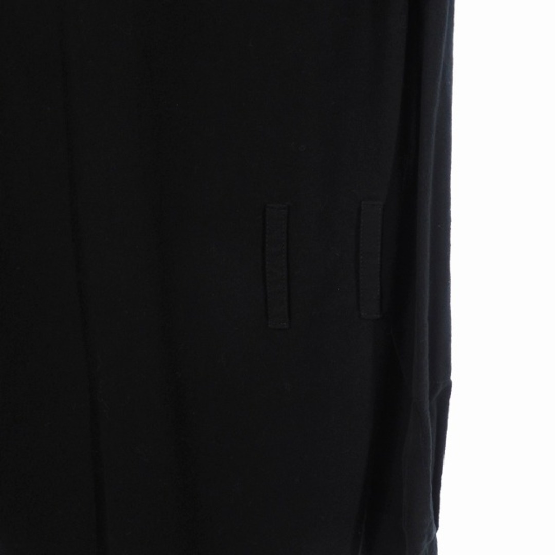 アンドゥムルメステール エポーレット付き ロングシャツ XS ブラック 黒