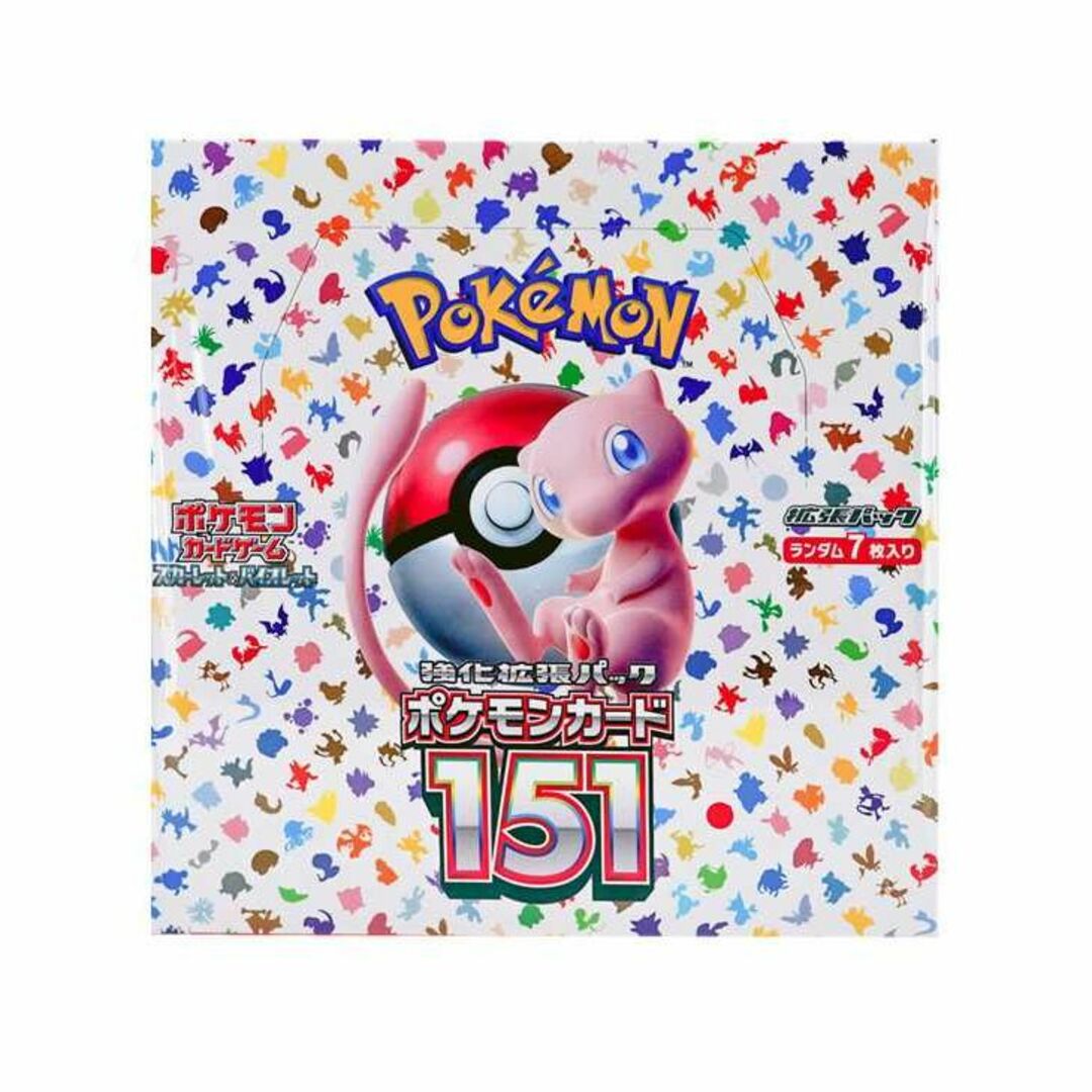 スカーレット&バイオレット 強化拡張パック 「ポケモンカード151」 BOX