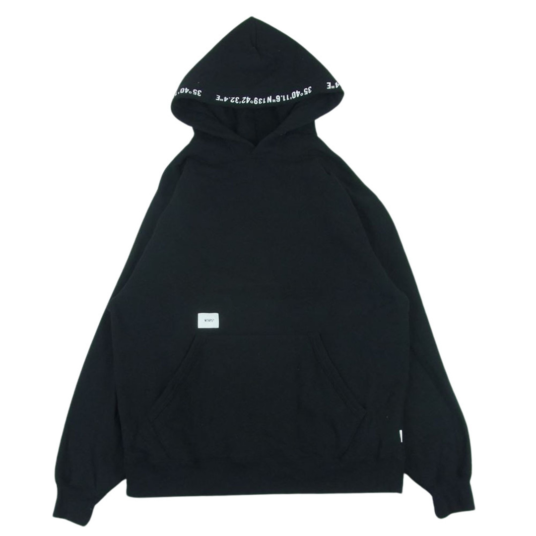 WTAPS ダブルタップス 222ATDT-CSM17 X3.0 HOODY クロスボーン プルオーバー フーディ パーカー ブラック系 02