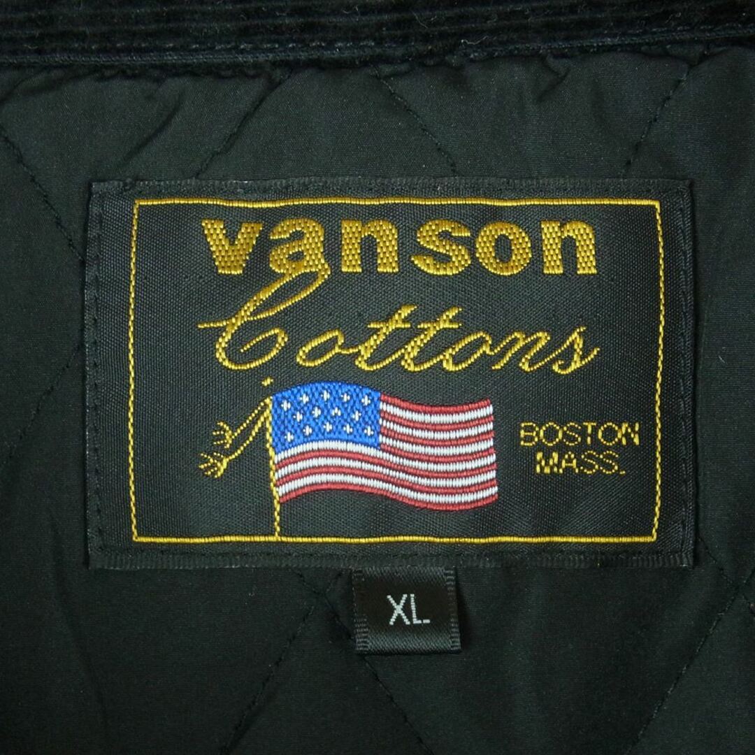 VANSON バンソン NVSL-2107 CPO 中綿 チェック シャツ ジャケット 中国製 レッド系 グレー系 ブラック系約71cm身幅