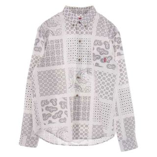 デッドストック supreme Paisley Grid Shirt