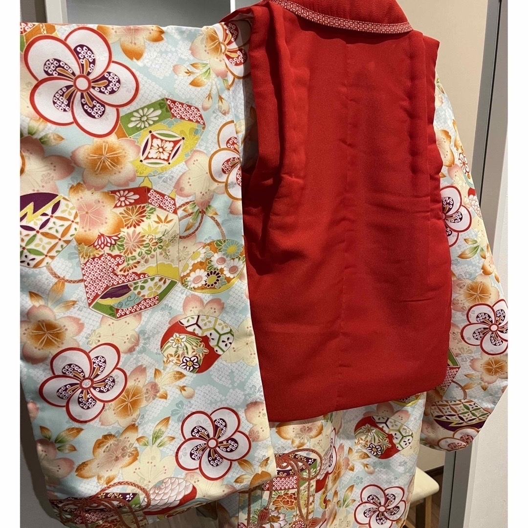 【大幅値下げ】七五三 三歳 着物11点セット キッズ/ベビー/マタニティのキッズ服女の子用(90cm~)(和服/着物)の商品写真