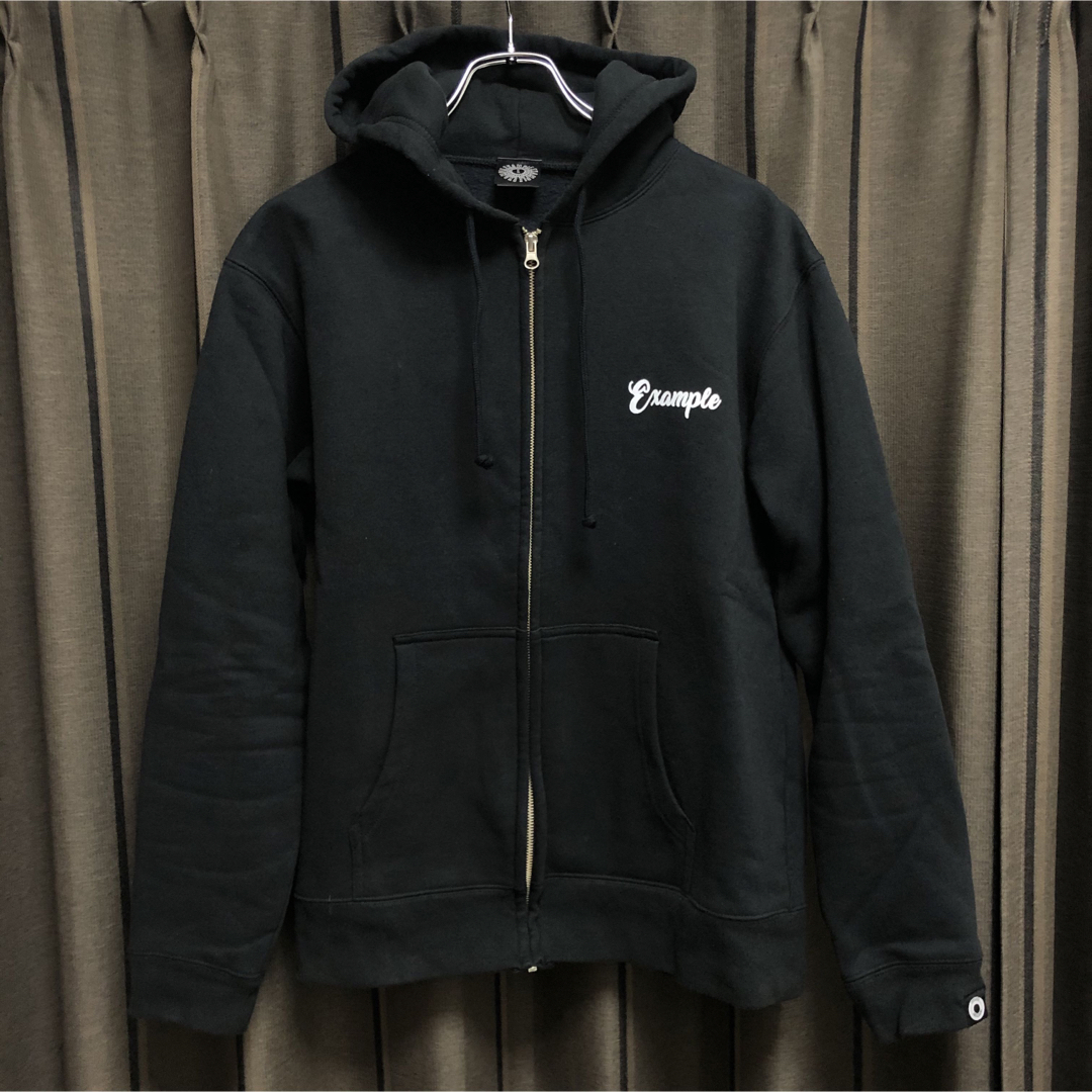 【美品】EXAMPLE 10 COMAANDMENTS ZIP UP SWEAT