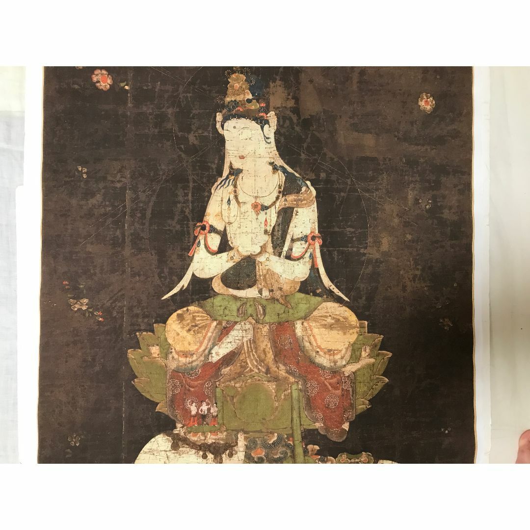 【複製】賢菩薩像 平安時代・12世紀 東京国立博物館 絹本