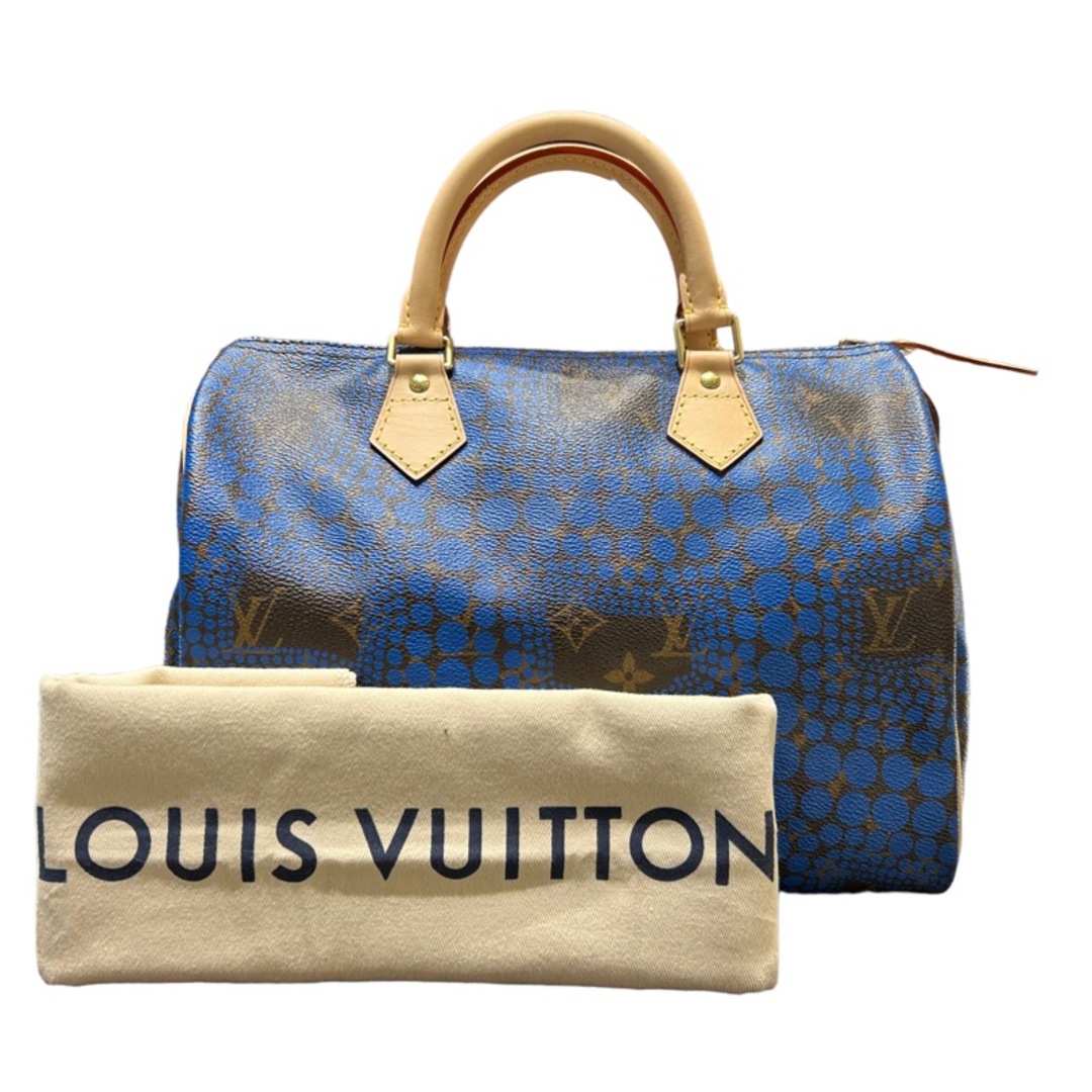 LOUIS VUITTON(ルイヴィトン)の　ルイ・ヴィトン LOUIS VUITTON スピーディ30 M40691 ブルー モノグラム・タウン レディース ハンドバッグ レディースのバッグ(ハンドバッグ)の商品写真