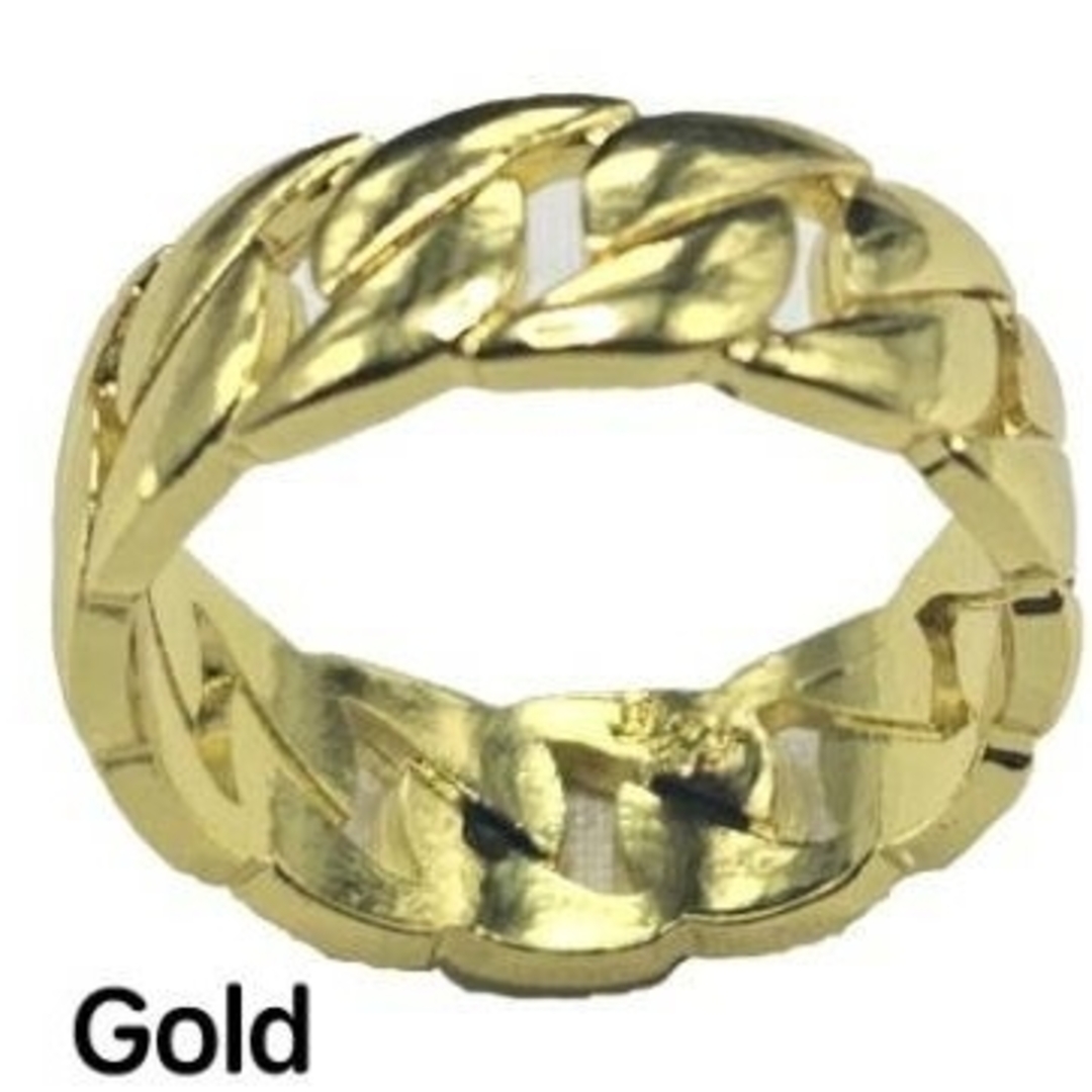 【R133】リング メンズ レディース ゴールド アクセサリー 指輪 20号 メンズのアクセサリー(リング(指輪))の商品写真