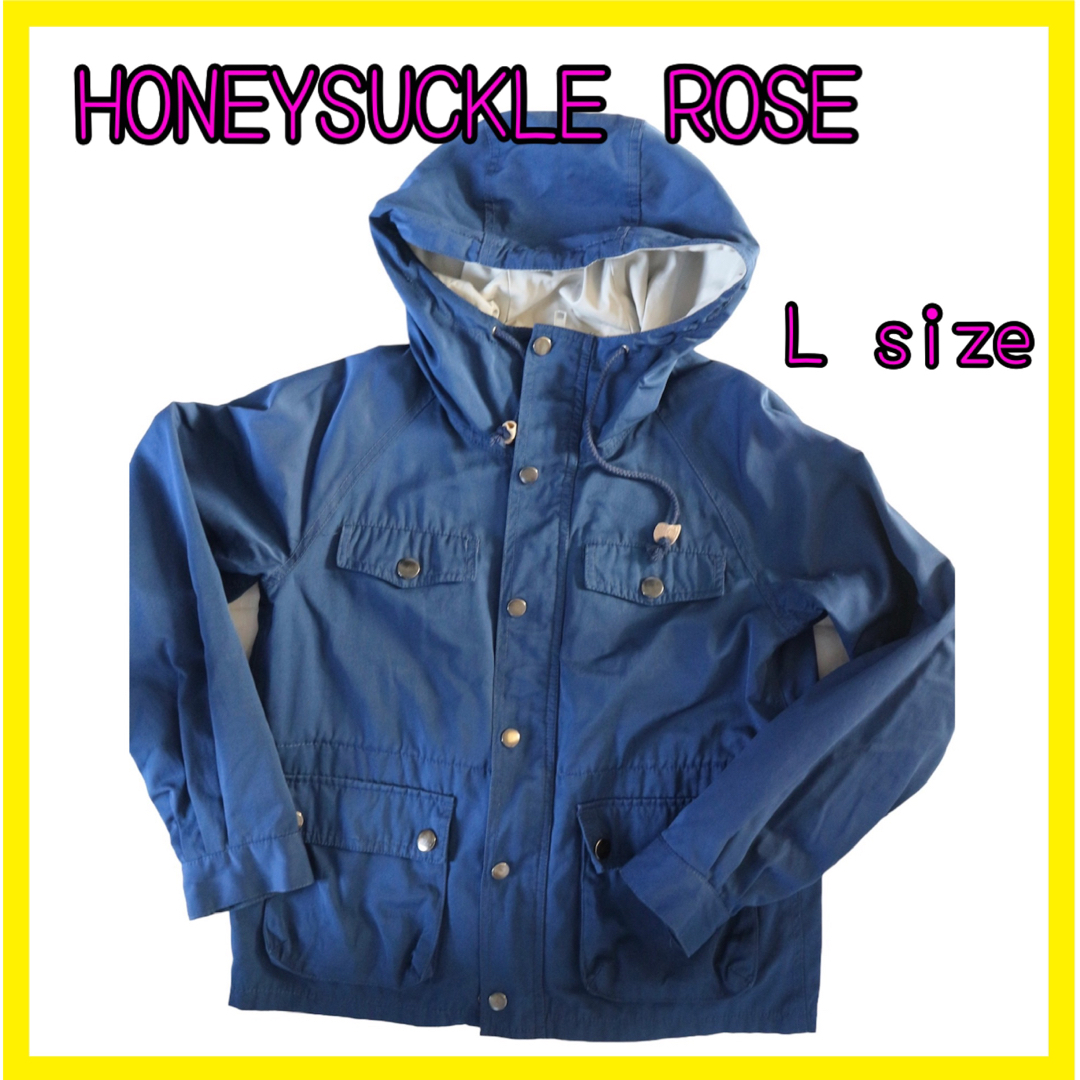 HONEYSUCKLE ROSE(ハニーサックルローズ)のHONEYSUCKLE ROSE アウター　ブルゾン　上着L マウンテンパーカー レディースのジャケット/アウター(ブルゾン)の商品写真