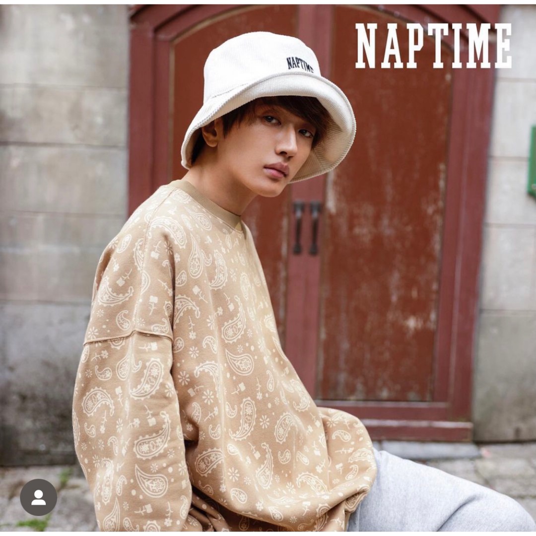 Nissy Naptime コーデュロイ バケハの通販 by ma｜ラクマ