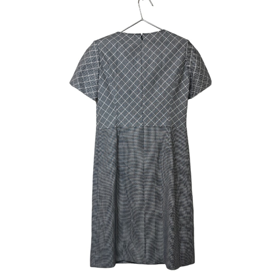 courreges クレージュ ワンピースセットアップ シルク混 千鳥柄