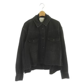 sacai - サカイ デニムシャツダブルレイヤージャケット 2 黒 20-04932 sacai - サカイ デニムシャツダブルレイヤージャケット 2 黒 20-04932
